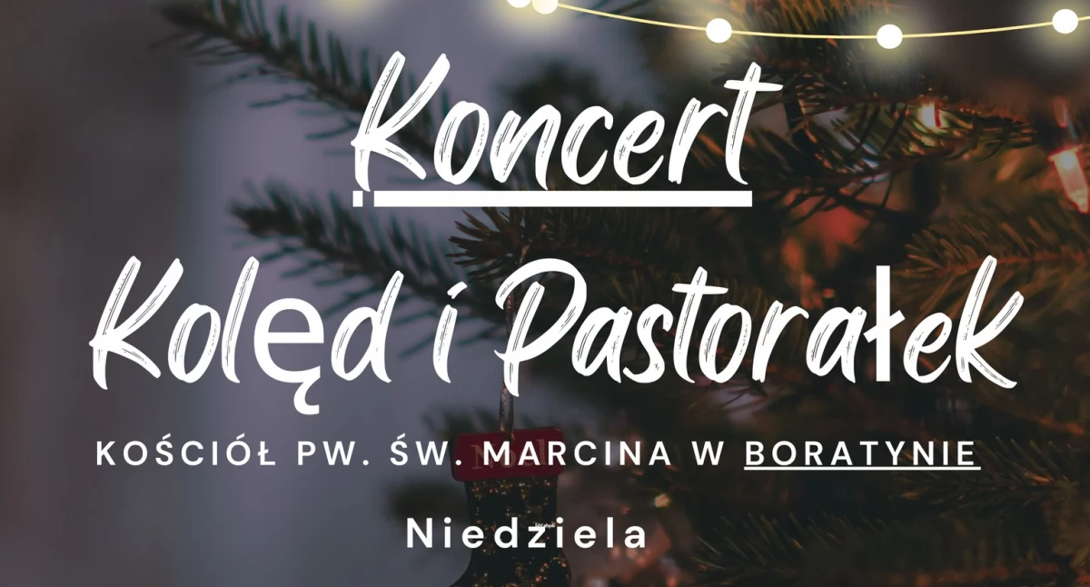 Koncert kolęd i pastorałek w Boratynie