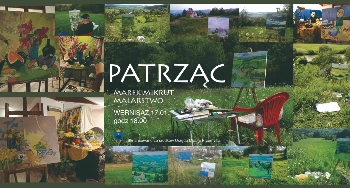 Marek Mikrut - wernisaż wystawy malarstwa 