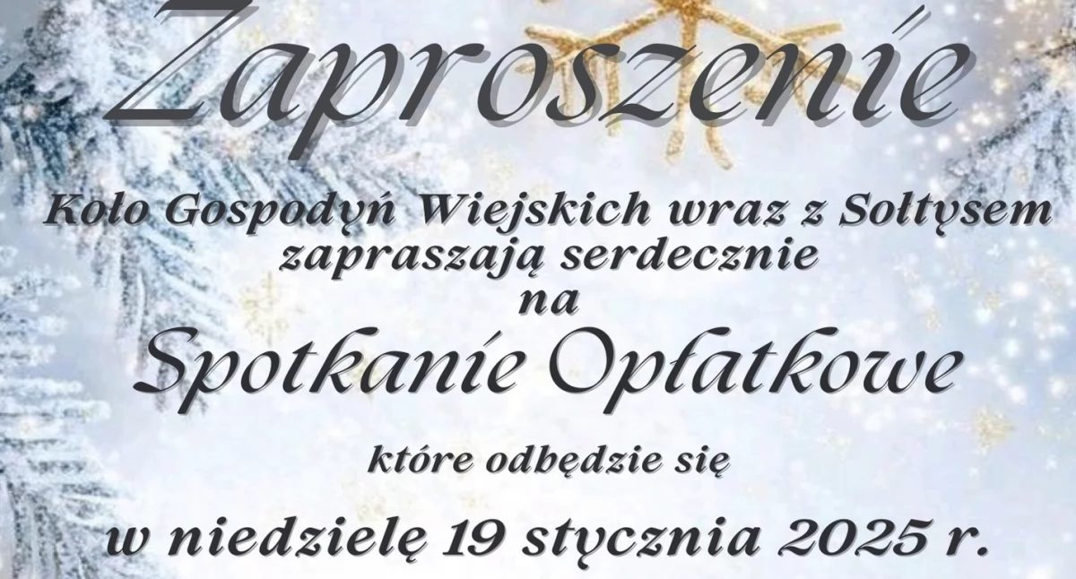 Spotkanie Opłatkowe w Jankowicach