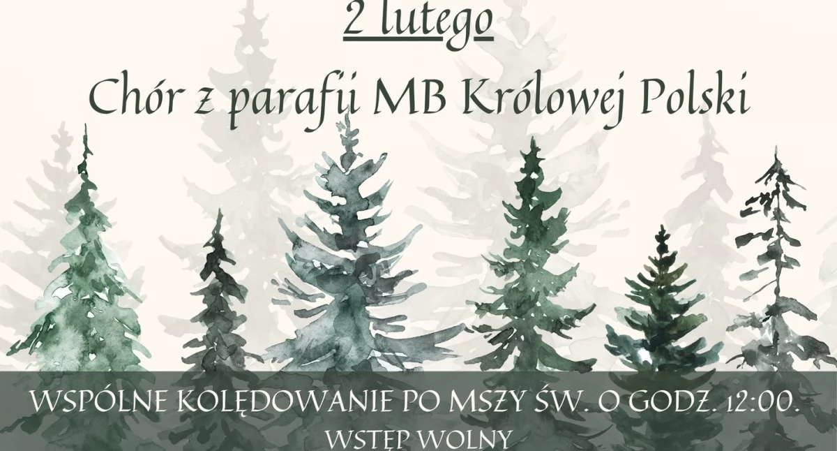 Kolędowanie u Franciszkanów w Jarosławiu - Chór z parafii NMP Królowej Polski