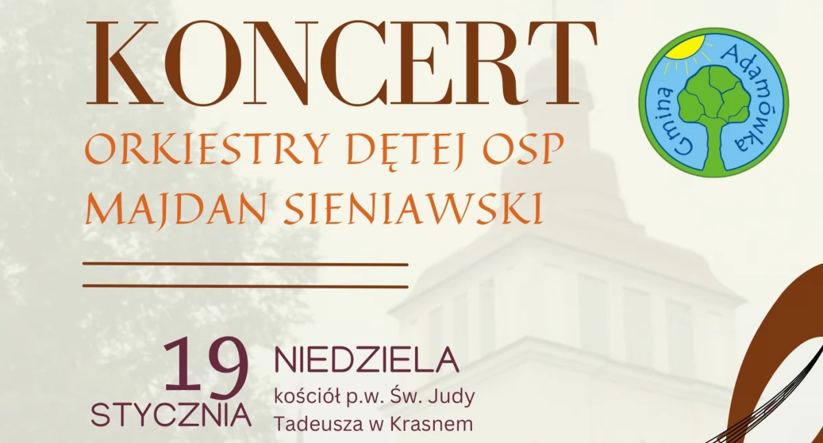 Koncert Orkiestry Dętej w Majdanie Sieniawskim 