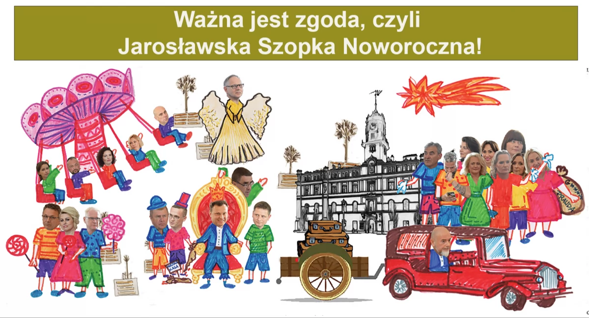 Ważna jest zgoda, czyli Jarosławska Szopka Noworoczna! Dla pilnych Czytelników zagadka!