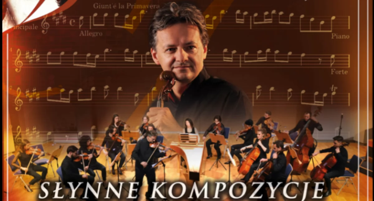 Piotr Tarcholik z Orkiestrą Sinfonia Galicya podczas Festiwalu Muzyki Fortepianowej im. Marii Turzańskiej w Jarosławiu