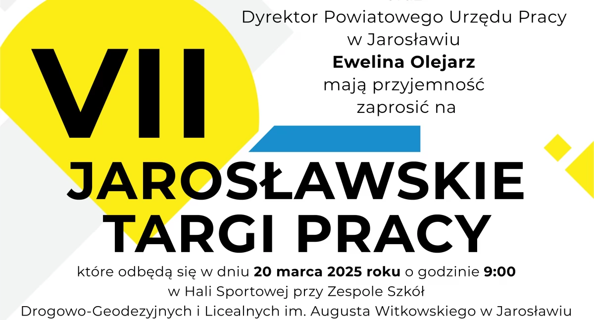 VII Jarosławskie Targi Pracy 