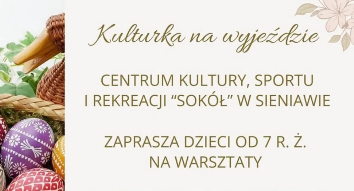 Kulturka na wyjeździe Centrum Kultury, Sportu I Rekreacji Sokół w Sieniawie