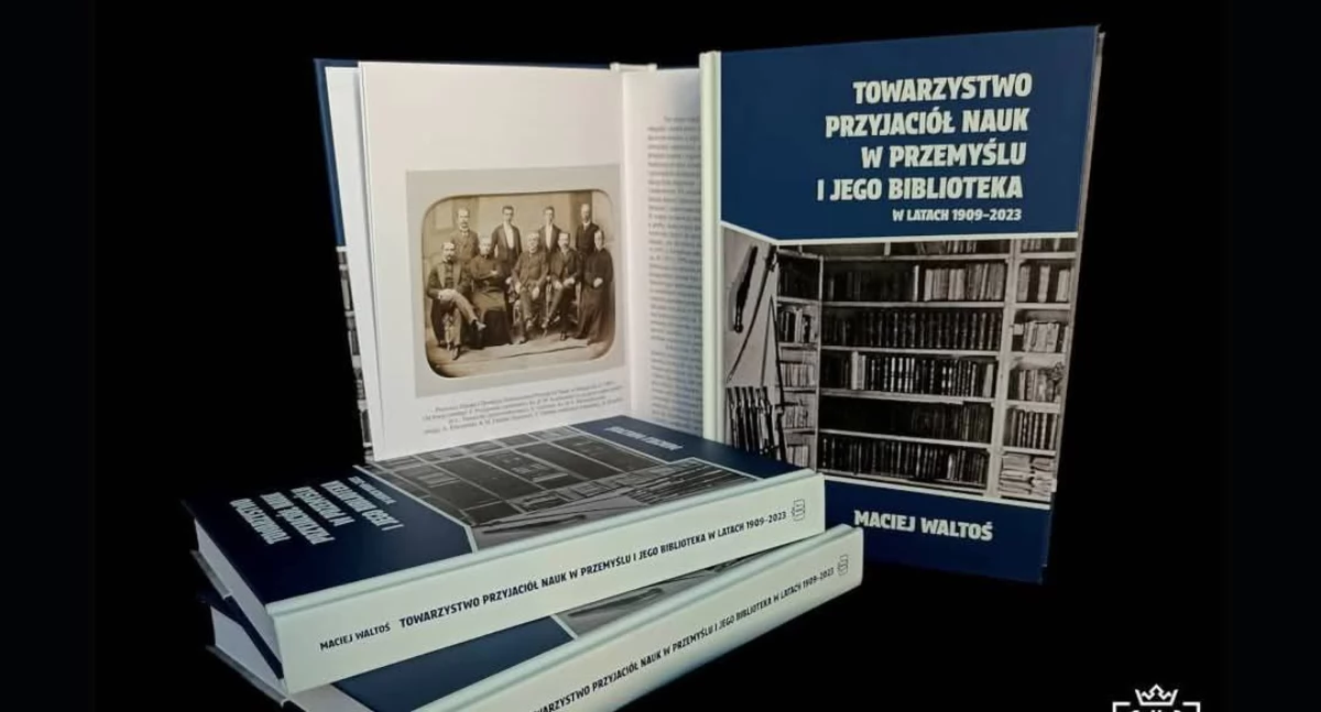 Promocja książki dr. Macieja Waltosia „Towarzystwo Przyjaciół Nauk w Przemyślu i jego biblioteka w latach 1909-2023”. 