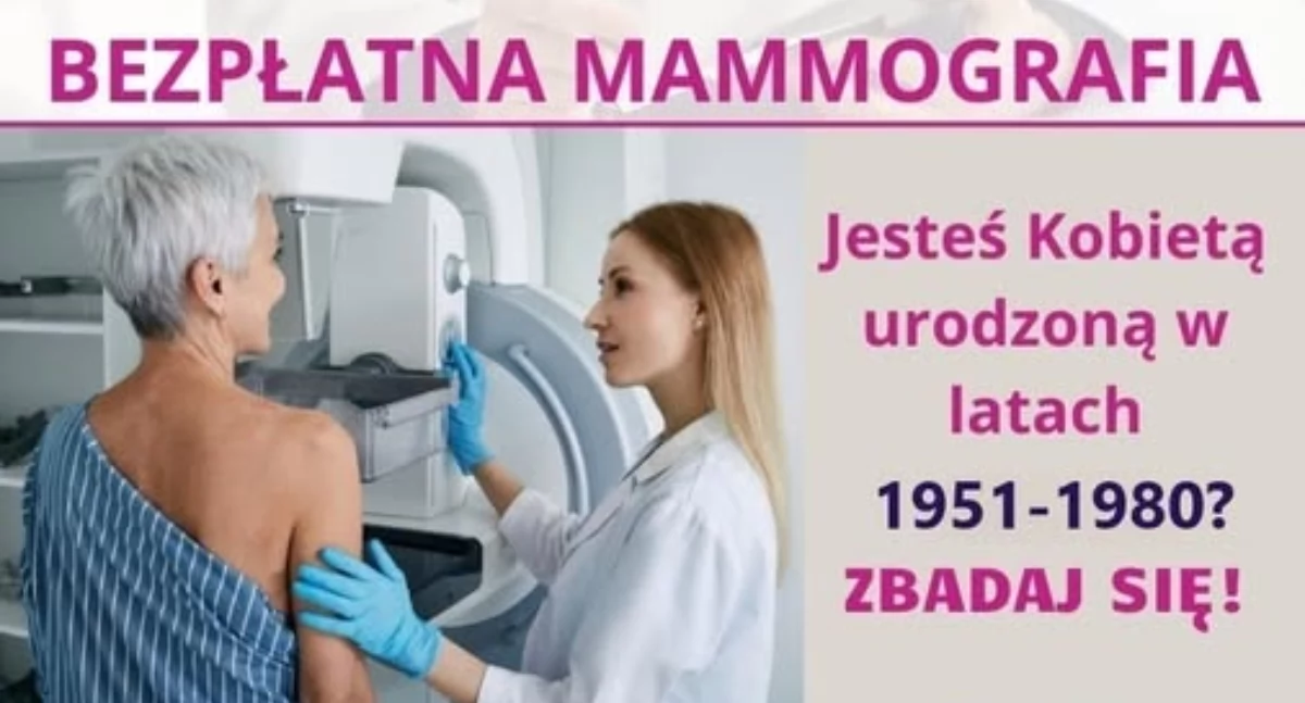 Bezpłatna mammografia w Radymnie