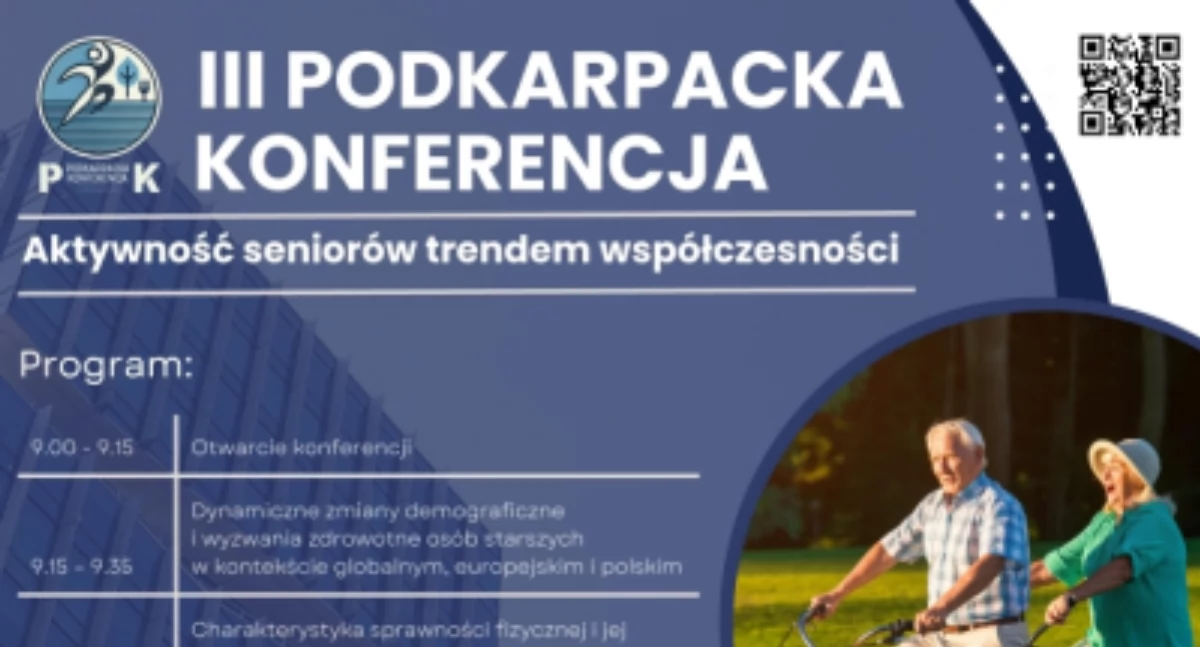 III Podkarpacka Konferencja dot. aktywności fizycznej seniorów  w Rzeszowie