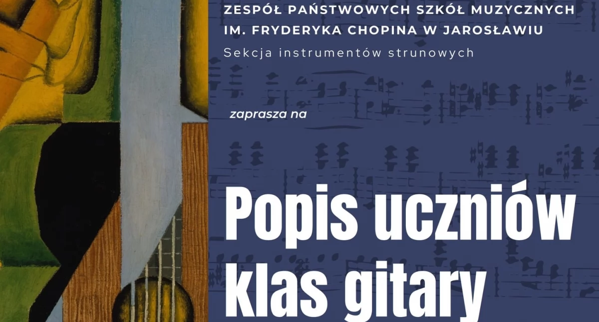 Popisy uczniów klas gitarowych w Jarosławiu