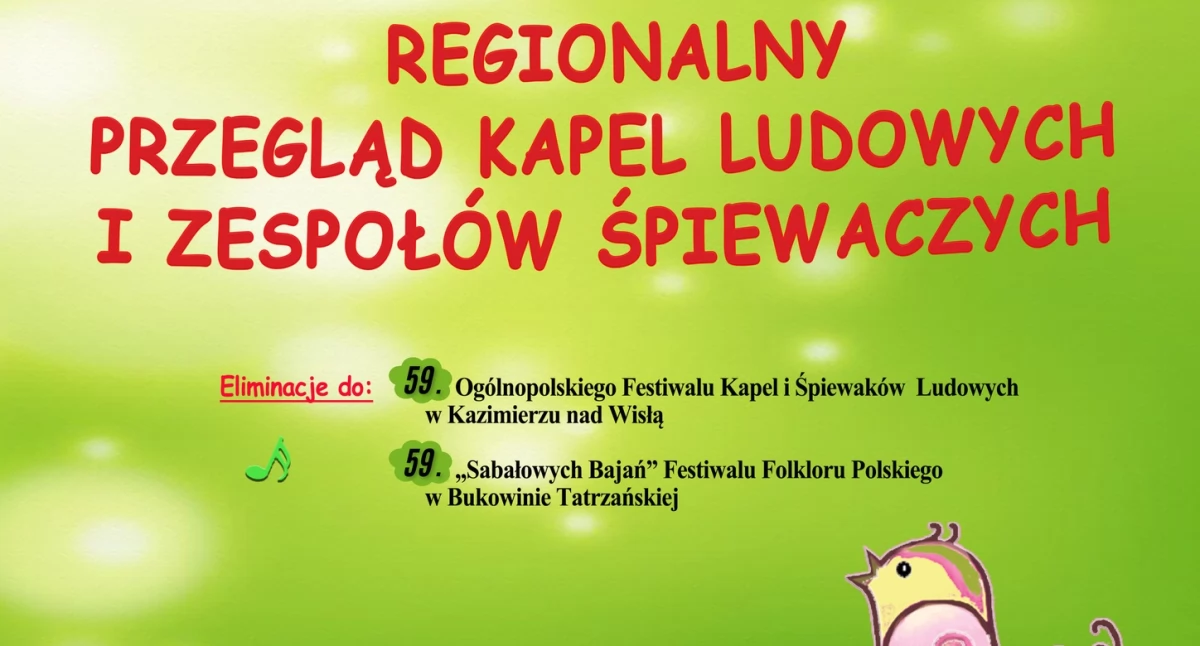 Regionalny Przegląd Kapel Ludowych i Zespołów Śpiewaczych  - Kańczuga 2025