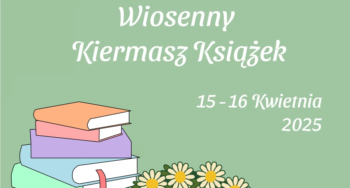 Wiosenny Kiermasz Książek 2025 w Miejskiej Bibliotece Publicznej im. Aleksandra Fredry w Jarosławiu 