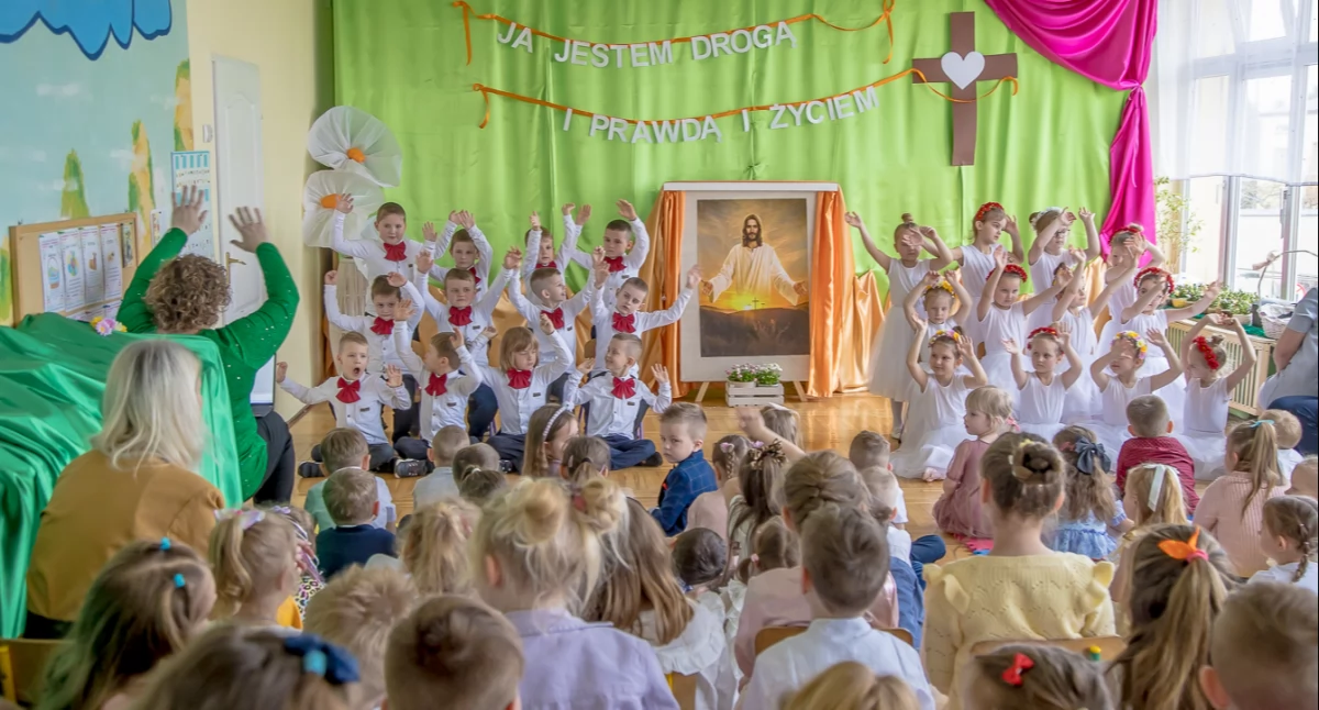 Spotkanie wielkanocne w Przedszkolu Samorządowym w Radymnie (ZDJĘCIA)