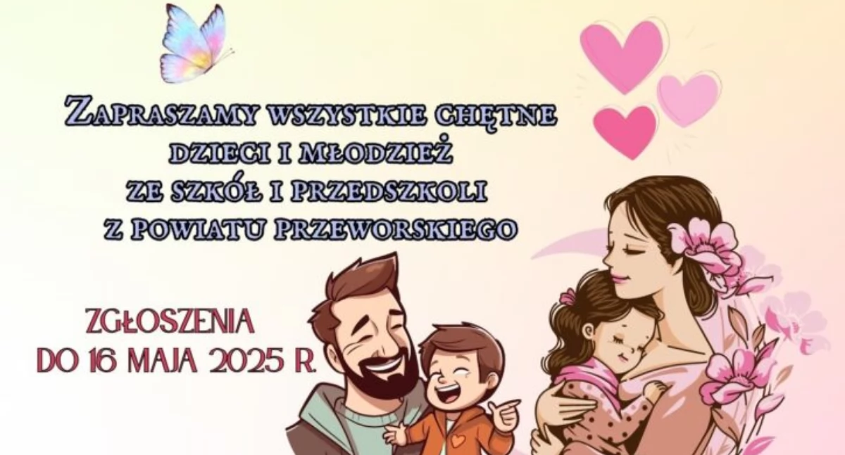 Powiatowy Konkurs Recytatorski „Strofy dla Mamy i Taty” w Zarzeczu 