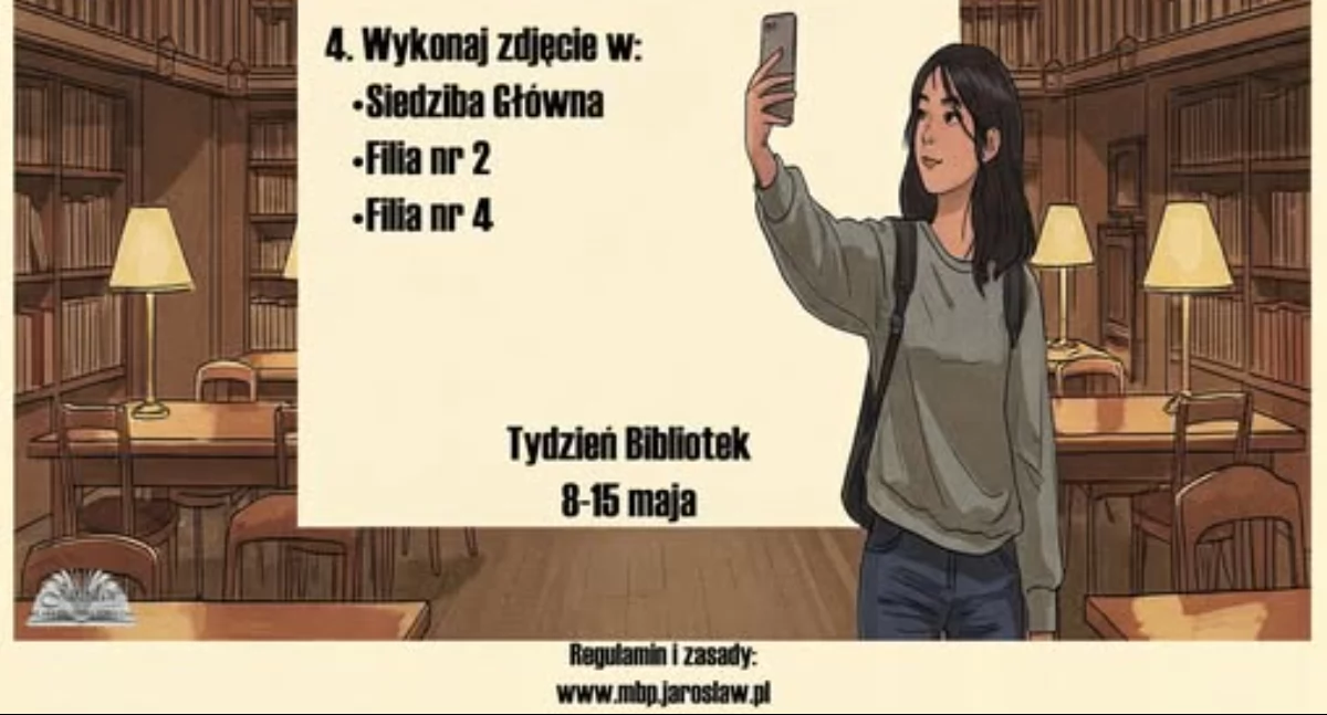 Konkurs fotograficzny  „Biblioteka. Lubię tu być”