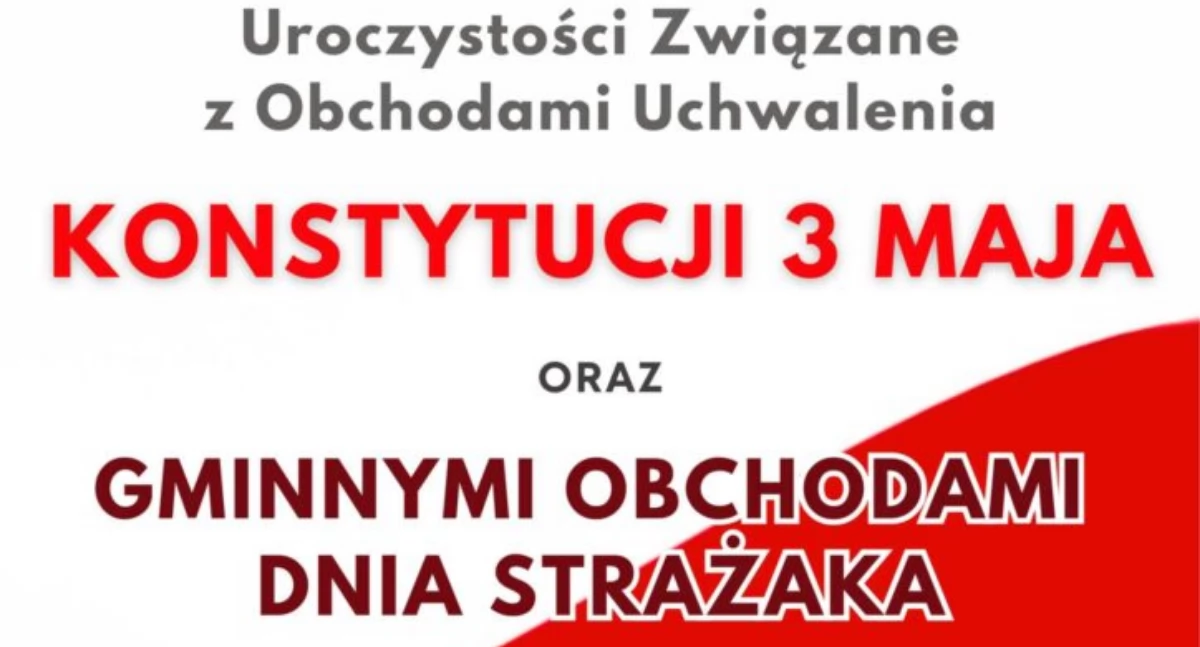 Święto Konstytucji 3 Maja oraz Dzień Strażaka w Zarzeczu 