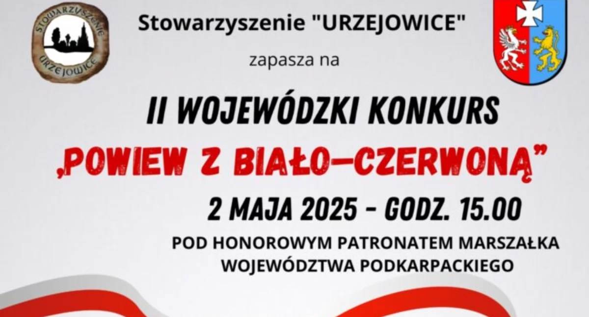 II Wojewódzki Konkurs „Powiew z Biało-Czerwoną” w Urzejowicach 