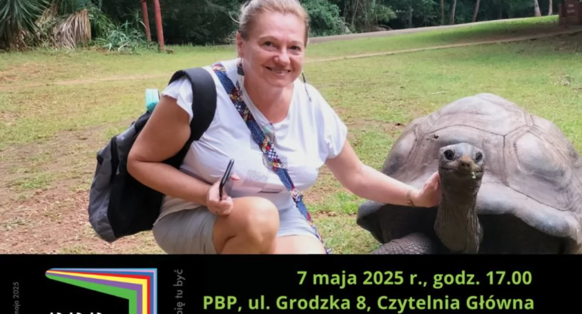 Spotkanie z podróżniczką Mariolą Szydlik, autorką serii książek „Pod niebem Kenii