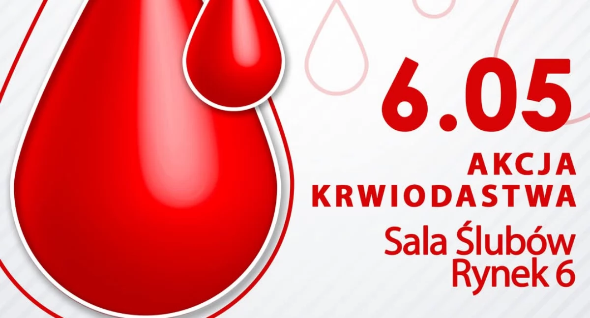 Majowa akcja oddawania krwi w Sali Ślubów w Jarosławiu 