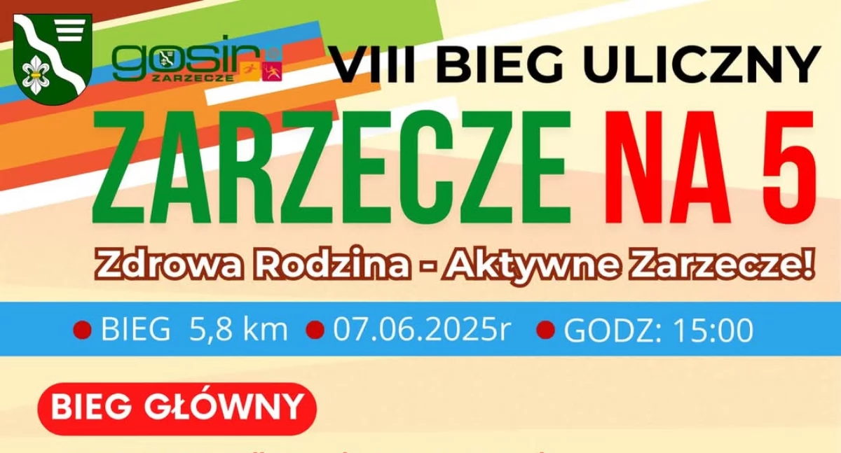 VIII Bieg Uliczny Zarzecze „Zdrowa Rodzina – Aktywne Zarzecze”