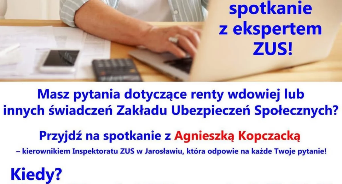 Spotkanie z ekspertem ZUS w Jarosławiu 