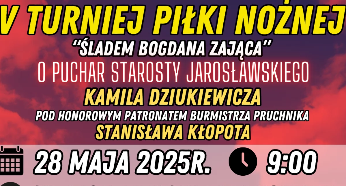 V Turniej piłki nożnej w Pruchniku 