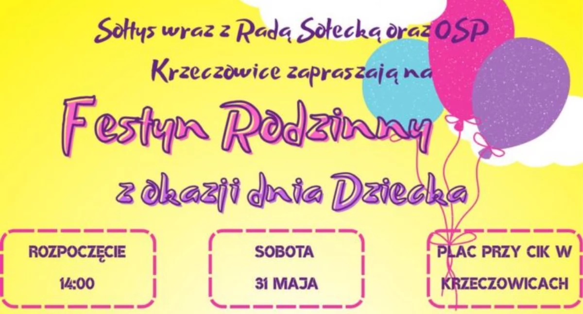 Dzień Dziecka w Krzeczowicach