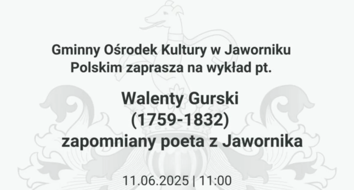 Wykład poświęcony Walentemu Gurskiemu w Jaworniku Polskim