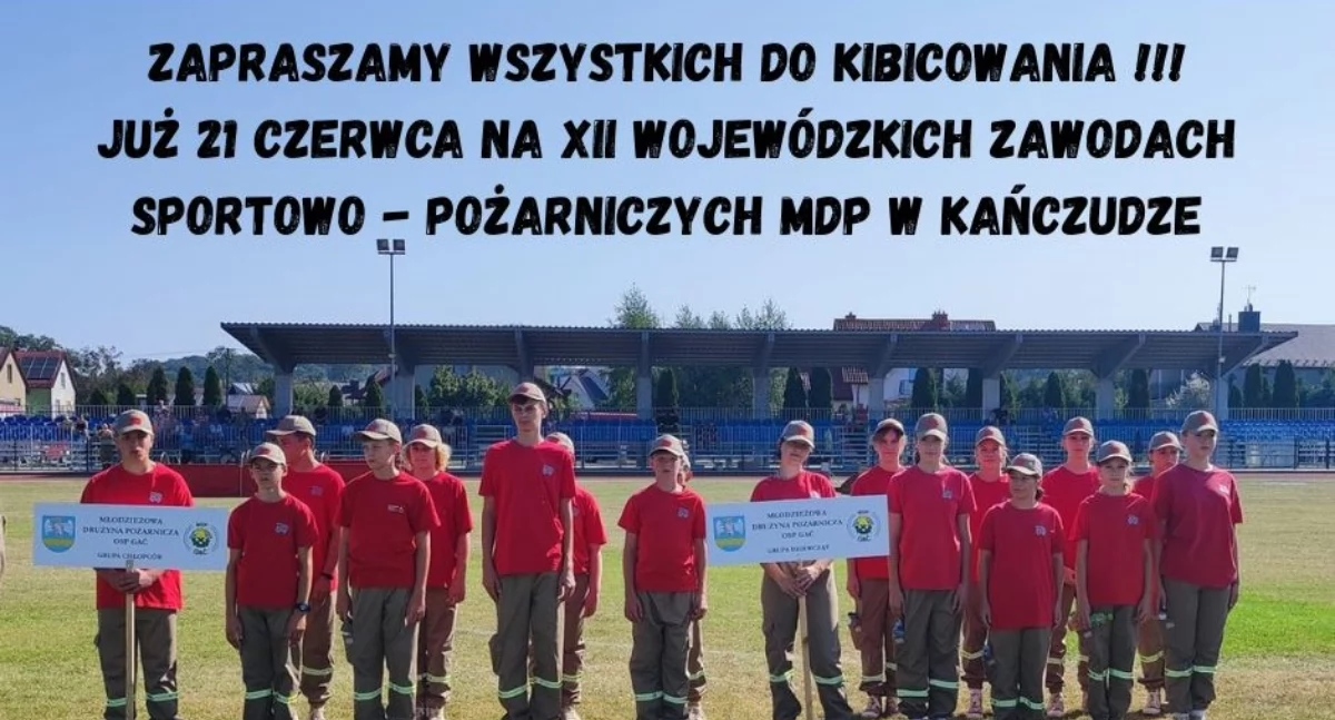 Młodzi strażacy z Gaci powalczą o mistrzostwo Podkarpacia 