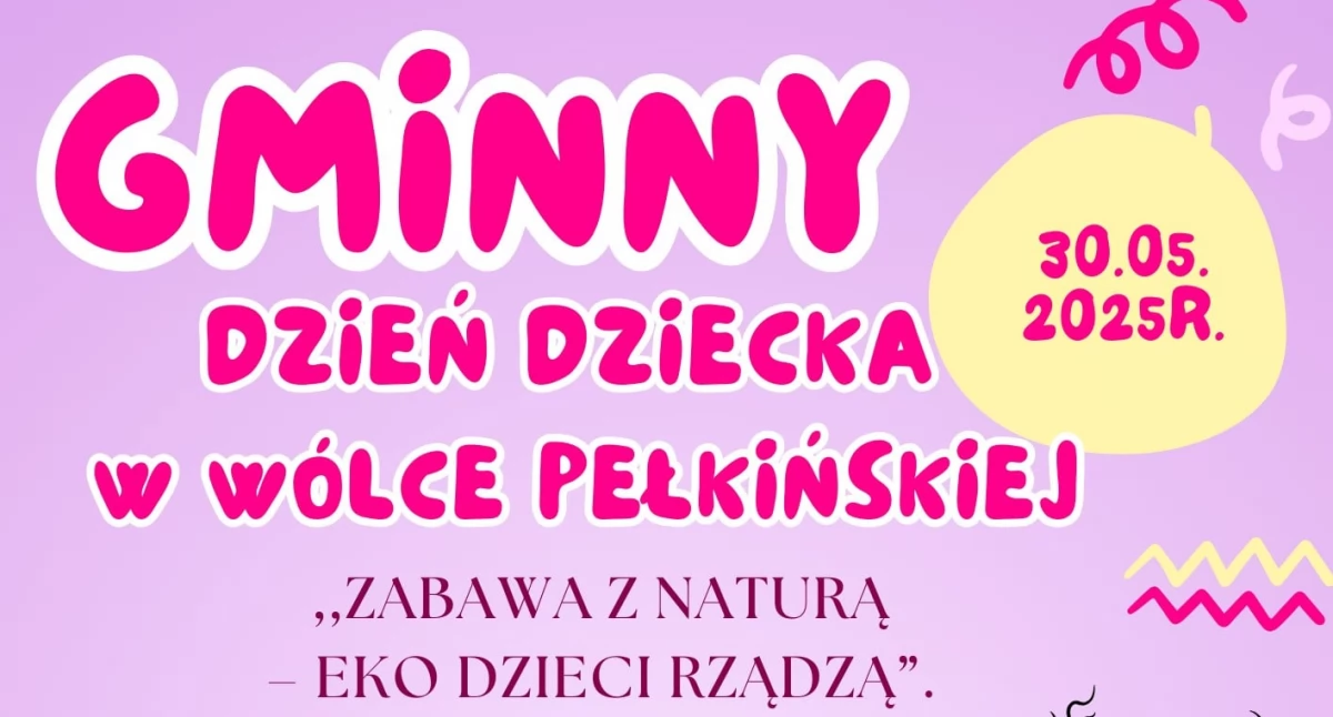 Gminny Dzień Dziecka w Wólce Pełkińskiej 