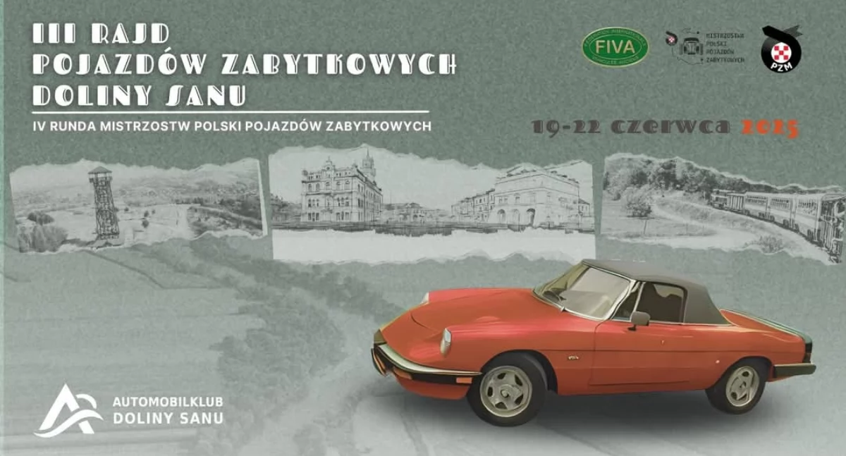 III Rajd Pojazdów Zabytkowych Doliny Sanu 