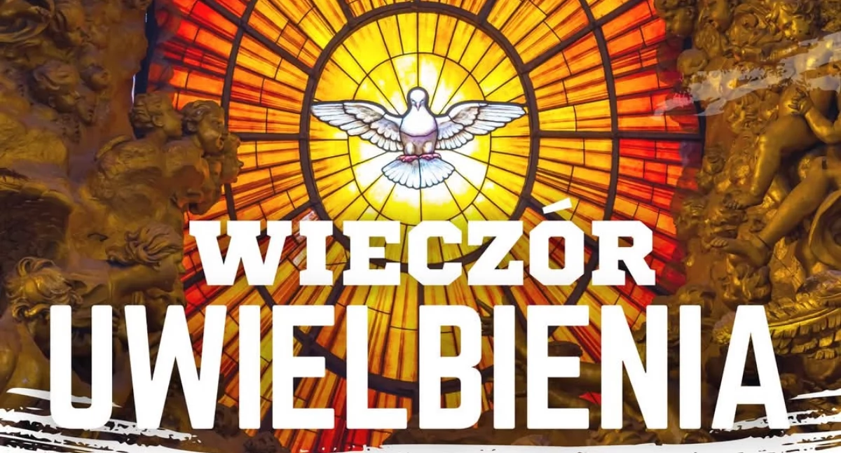 Wieczór Uwielbienia w Wigilię Zesłania Ducha Świętego w Parafii NMP Królowej Polski w Jarosławiu