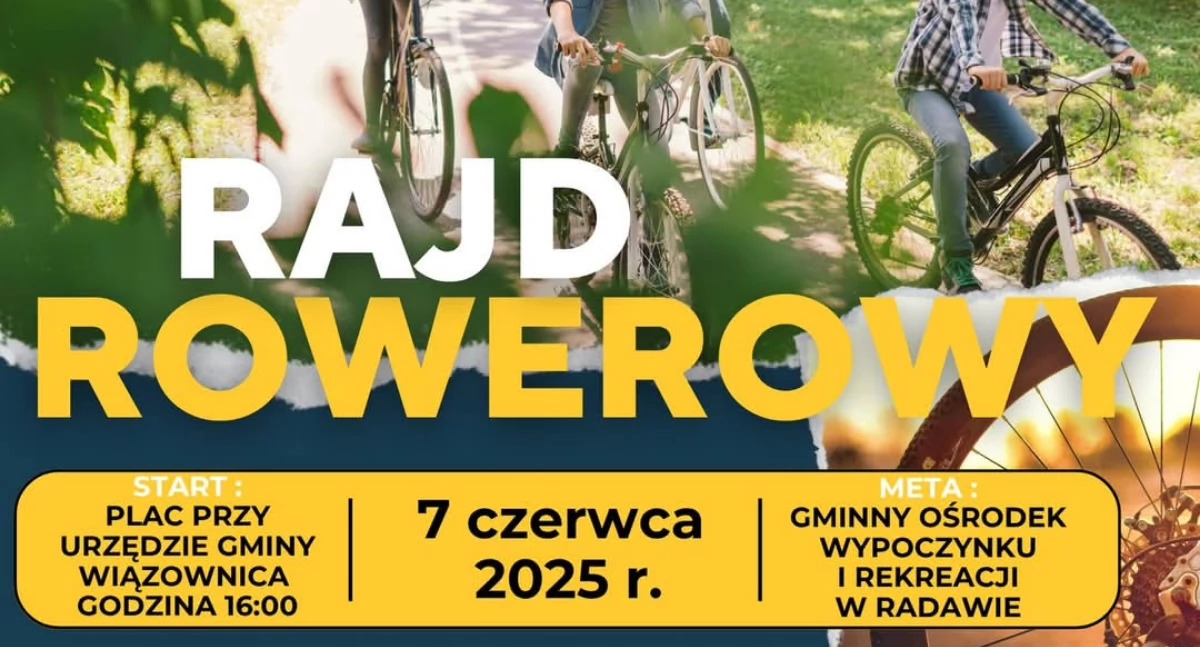 Rajd rowerowy w Wiązownicy  