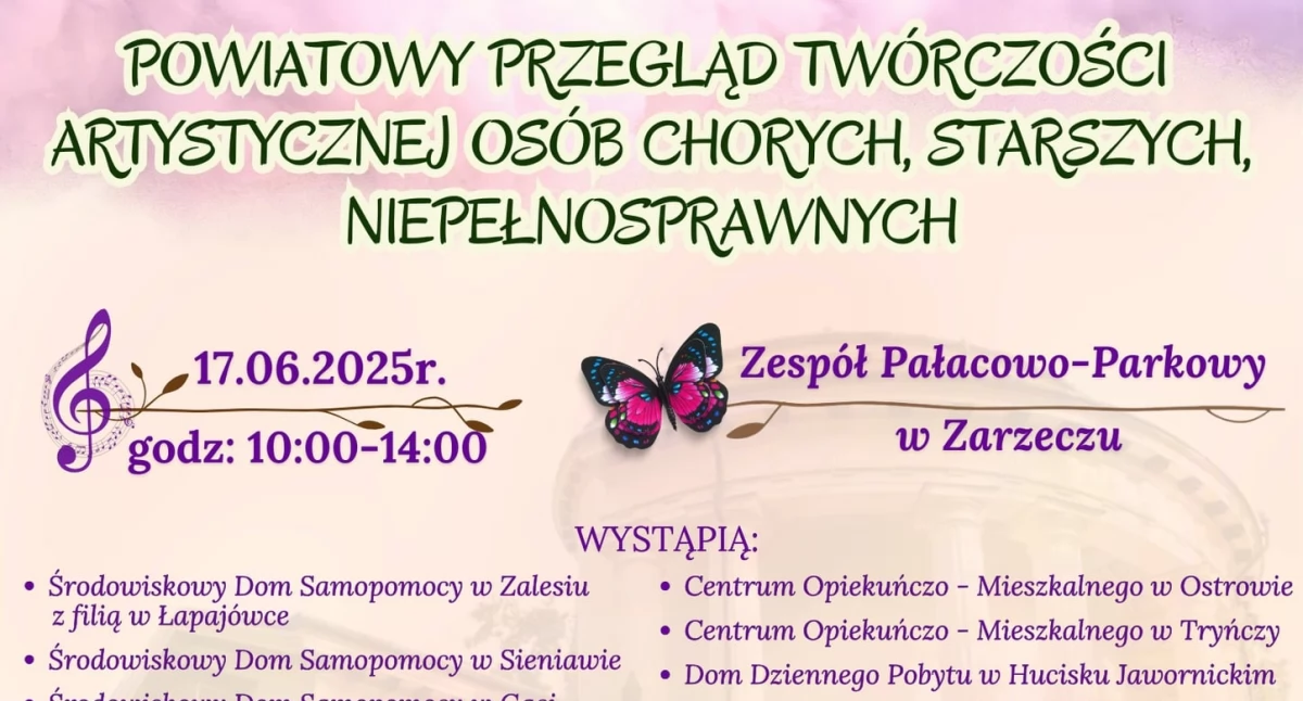 Powiatowy Przegląd Twórczości Artystycznej Osób Chorych, Starszych, Niepełnosprawnych w Zarzeczu