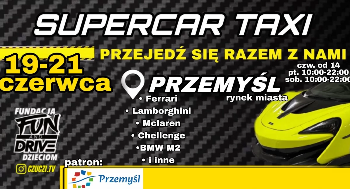 Supercar Taxi Przemyśl 