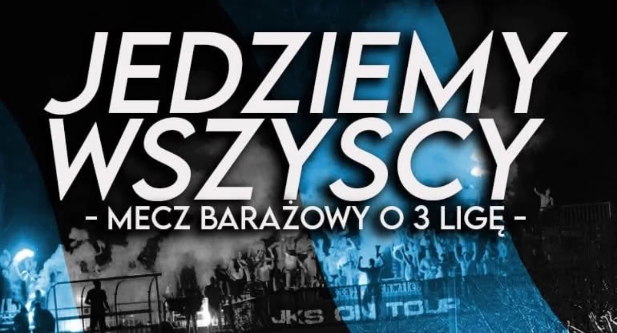Półfinałowy mecz barażowy o 3 ligę - JKS Jarosław z Ginikiem Gorlice