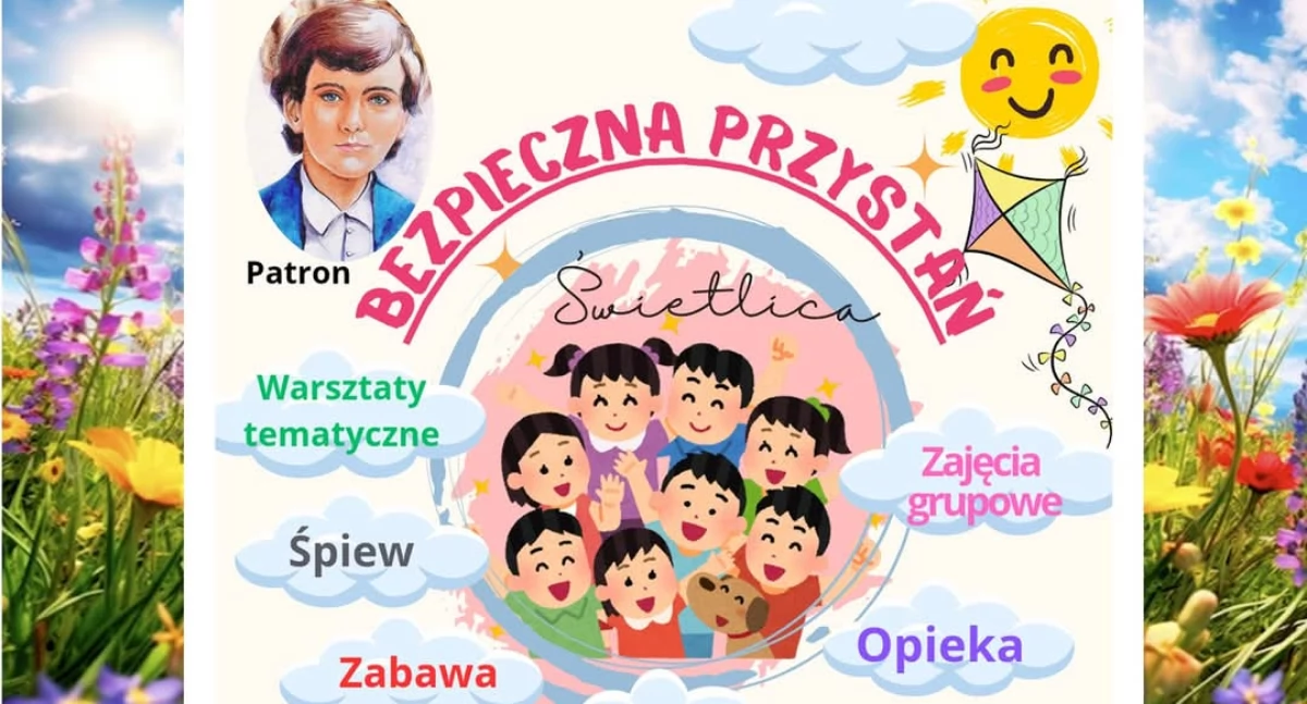 Świetlica Bezpieczna Przystań przy Parafii NMP Królowej Polski w Jarosławiu 