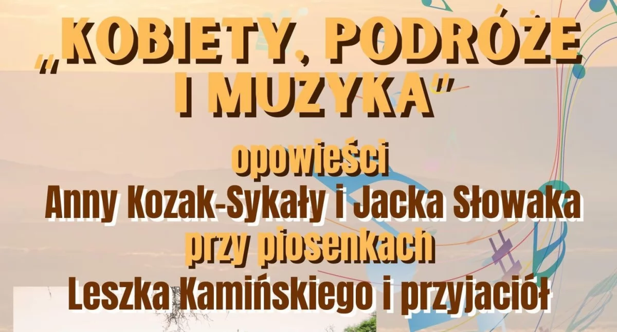 Opowieści przy piosenkach „Kobiety, podróże i muzyka” w  Miejskiej Bibliotece Publicznej im. Juliana Przybosia w Przeworsku
