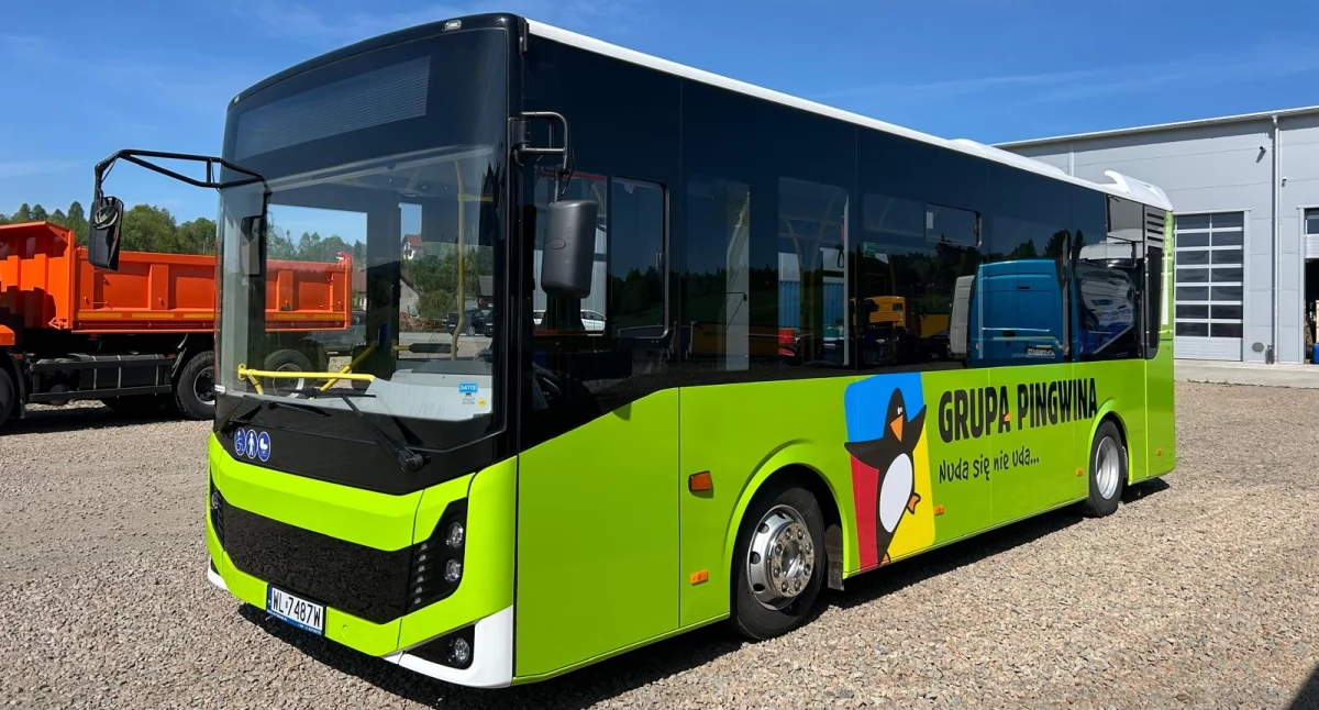 PWiK Jarosław testuje nowy autobus. Spółka czeka na opinie pasażerów 