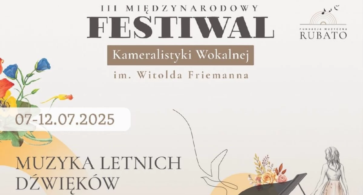 Muzyka Letnich Dźwięków – III Ogólnopolski Festiwal Kameralistyki Wokalnej im. Witolda Friemanna w Jarosławiu 