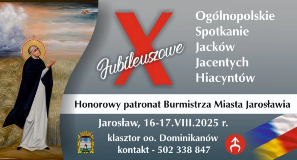 X Jubileuszowe Ogólnopolskie Spotkanie Jacków, Jacentych i Hiacyntów w Jarosławiu 