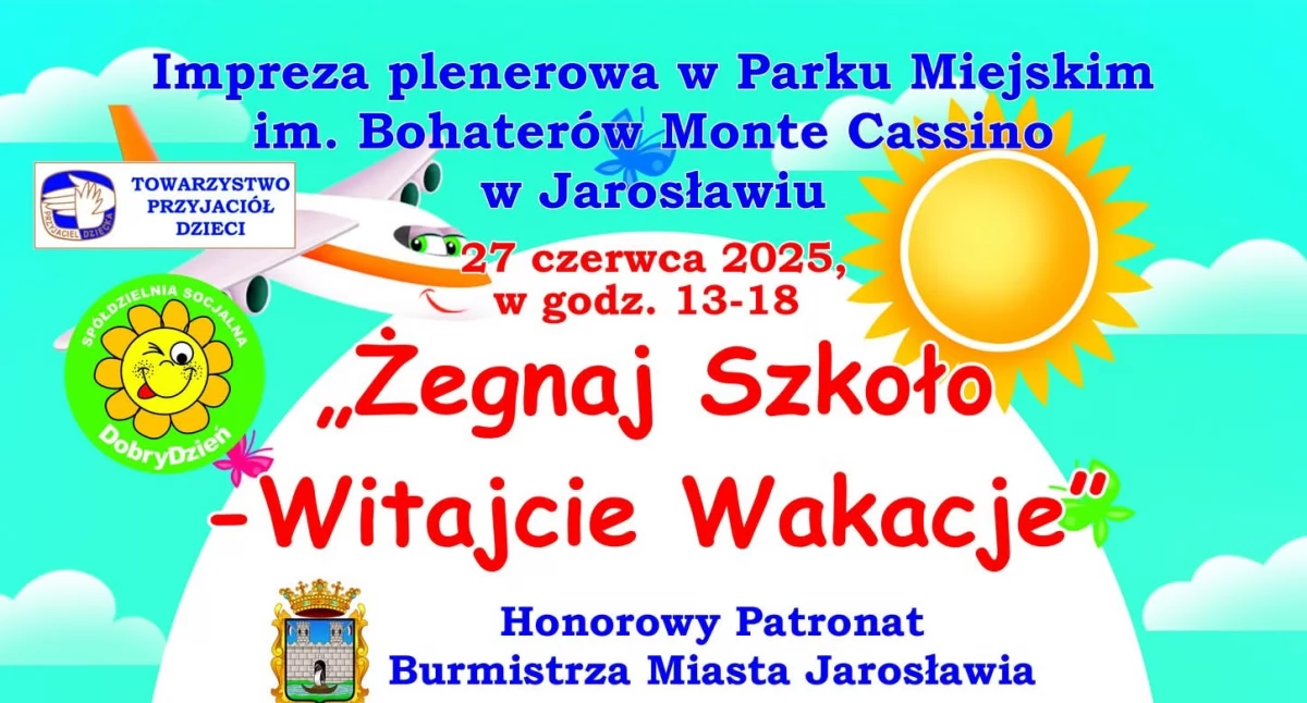 Impreza plenerowa w Parku Miejskim w Jarosławiu 