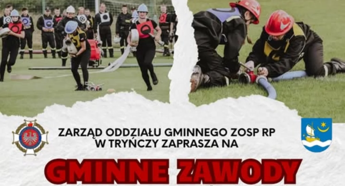 Gminne Zawody Sportowo-Pożarnicze w Tryńczy