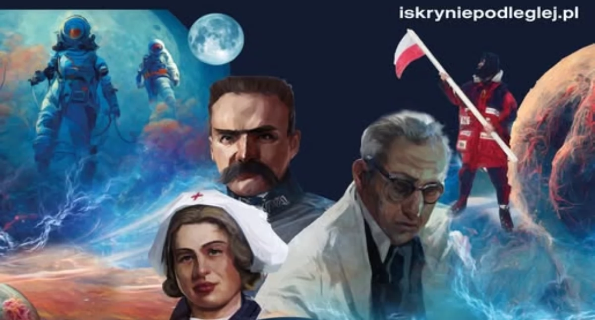 Multimedialne widowisko „Iskry Niepodległej”w Adamówce 