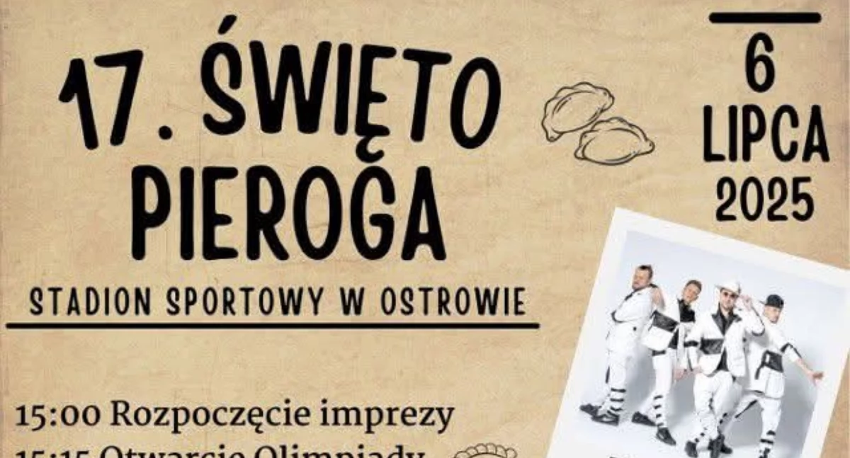 17. Święto Pieroga i Koncert Zespołu BOYS w Ostrowie 