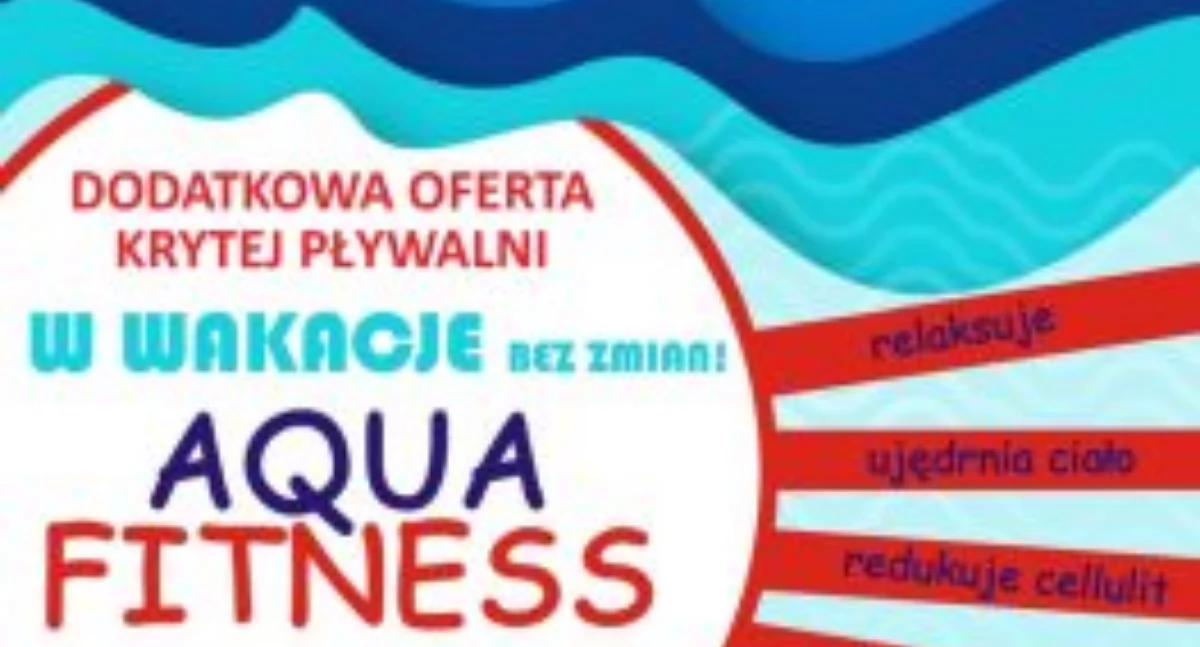  AQUA FITNESS w Miejskim Ośrodku Sportu i Rekreacji w Jarosławiu