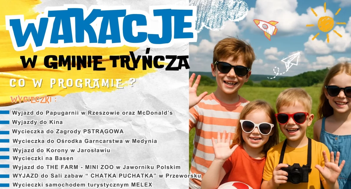 Wakacje w Gminie Tryńcza 