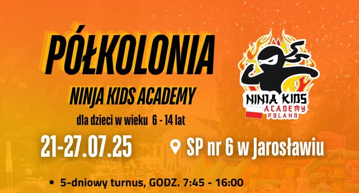  Półkolonia Ninja Kids Academy w Jarosław 