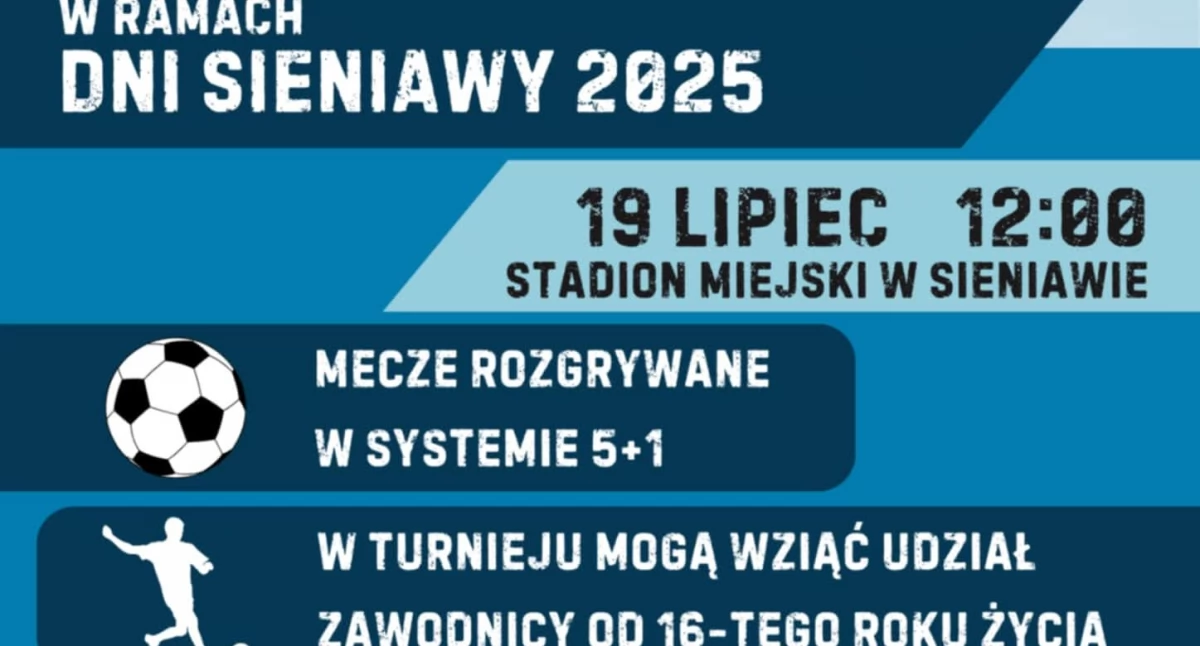 Turniej Sołectw o Puchar Burmistrza Miasta i Gminy Sieniawa podczas Dni Sieniawy 