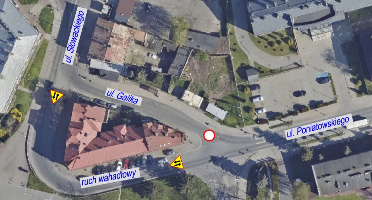 Dziś i jutro ulica Galika w Jarosławiu zamknięta jest dla ruchu kołowego