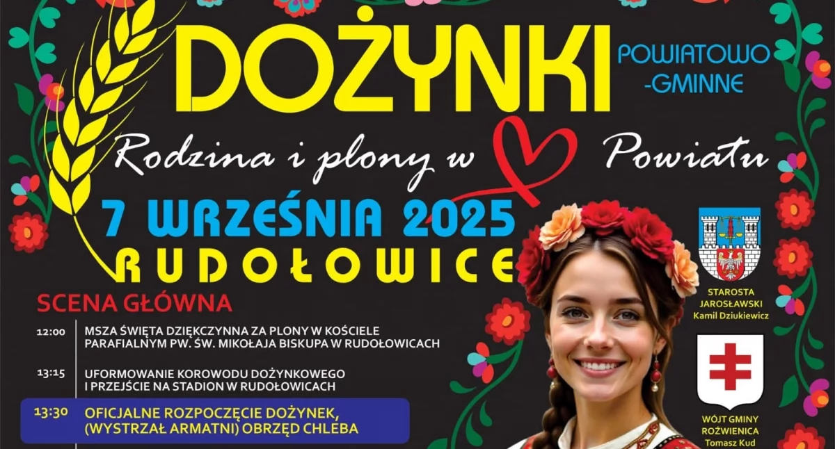 Dożynki Powiatowo-Gminne w Rudołowicach 
